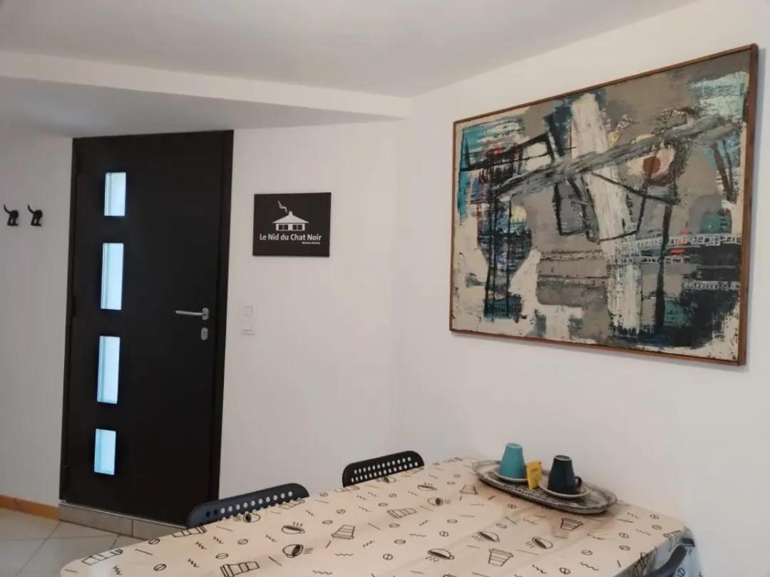 Le Nid Du Chat Noir - Maison Alveole Bed And Books Sciez Εξωτερικό φωτογραφία